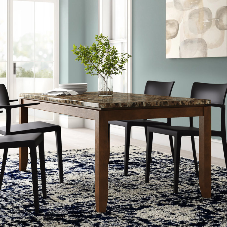 Faux marble discount dining table ashley